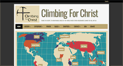 Desktop Screenshot of climbingforchrist.org